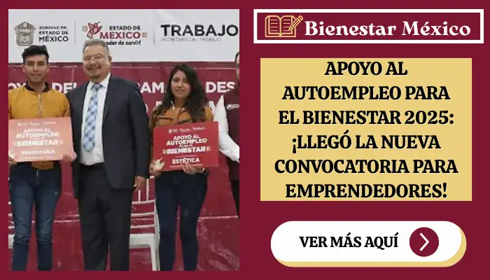Apoyo al Autoempleo para el Bienestar 2025: ¡Llegó la Nueva Convocatoria para Emprendedores!