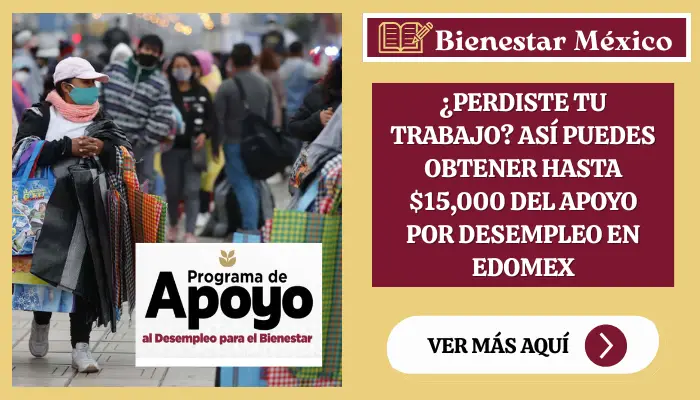 ¿Perdiste tu Trabajo? Así Puedes Obtener hasta $15,000 del Apoyo por Desempleo en Edomex