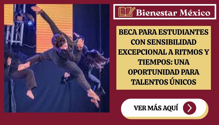 Beca para Estudiantes con Sensibilidad Excepcional a Ritmos y Tiempos: Una Oportunidad para Talentos Únicos