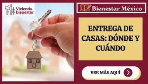 Familia recibe las llaves de su casa nueva en un fraccionamiento del programa Vivienda para el Bienestar