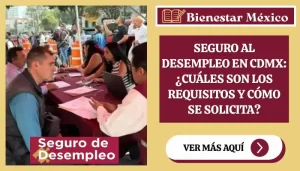Seguro al desempleo en CDMX: ¿cuáles son los requisitos y cómo se solicita?