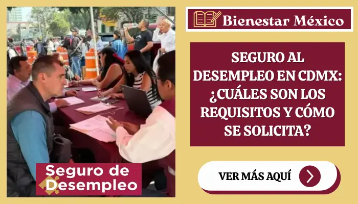 Seguro al desempleo en CDMX: ¿cuáles son los requisitos y cómo se solicita?
